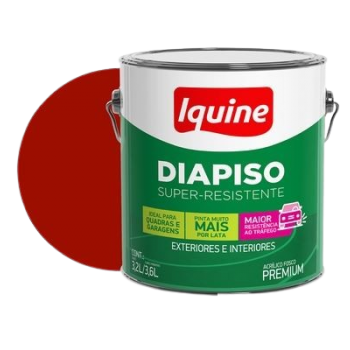 TINTA DIAPISO VERMELHO IQUINE 3,6L