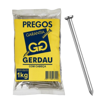 PREGO C/CAB 20X34 (3X8) 1KG GERDAU
