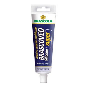 SILICONE ACET 50G SUPER TRANSP BRASCOLA