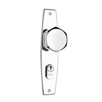 FECHADURA SILVANA 1000 CROMADA BOLA EXT ESP OVAL