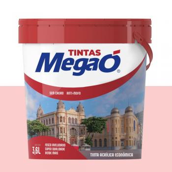 TINTA ACRILICA ECONOMICA ROSA PETALA MEGAÓ 3L