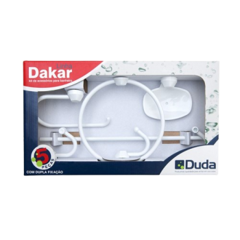 KIT BANHEIRO 5PCS DAKAR BR DUDA