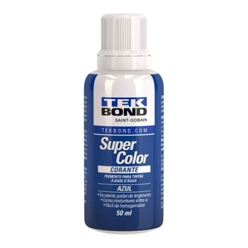 CORANTE AZUL 50ML TEK BOND.