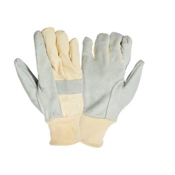 LUVA MARFE MISTA RASPA COURO/LONA