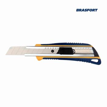ESTILETE BRASFORT PLAST C/TRAV EMBOR 18MM