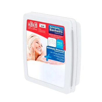 ARMARIO P/BANH ESP BRANCO 2650 HERC