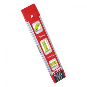 NIVEL ALUMINIO 9 3 BOLHAS MAGNETICO CORTAG