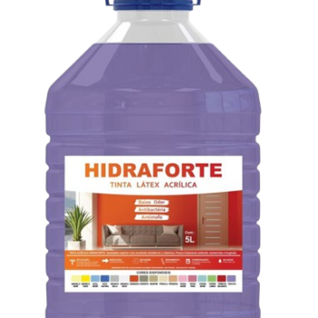 TINTA LATEX VIOLETA 5L HIDRAFORTE.