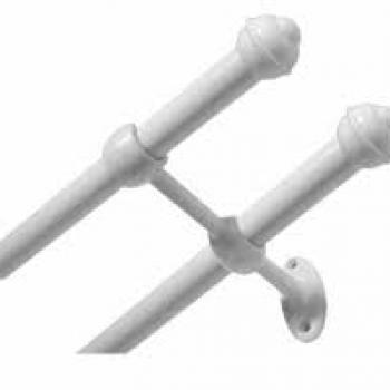 VARÃO SUPORTE P/CORTINA 2,5MT 19MM BR ALPHA