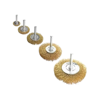 ESCOVA DE AÇO 3PÇS HASTE FERTAK