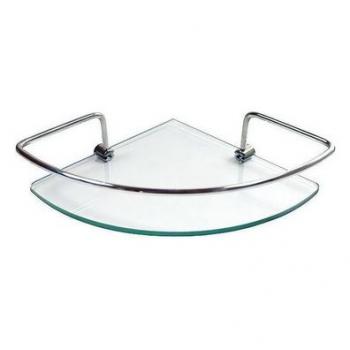 PRATELEIRA RECANTO VIDRO C/ SUPORTE JR 30X30