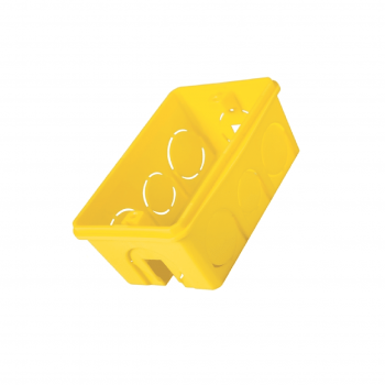 CAIXA AMARELA EMBUTIR 4X2 GRANPLAST