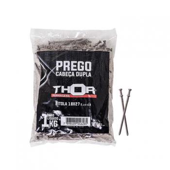 PREGO 18X27 (2.1/2X10) POL. CAB DUPLA THOR.