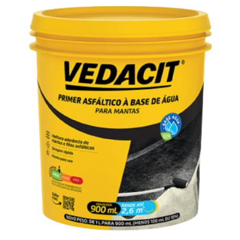 VEDACIT PRIMER ASFALTICO BASE AGUA 900ML