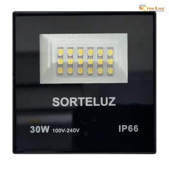 REFLET SORTELUZ LED SLIM 30W AL PR 6400K