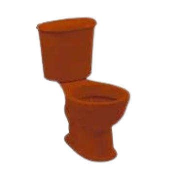 BACIA C/CAIXA ACOPLADA PORTO OCRE LUZARTE