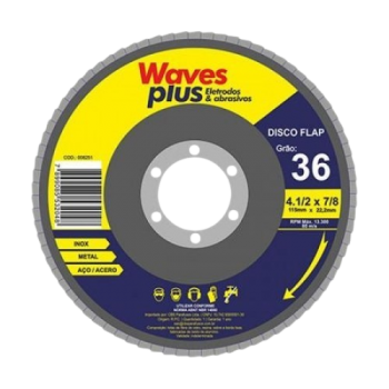 DISCO FLAP 4 1/2 G 36 PLUS ZR WAVES