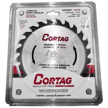 SERRA CIRCULAR C/VIDEA 24D 9 1/4 CORTAG