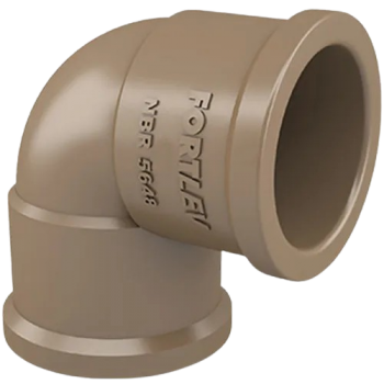 JOELHO 60MM 90° SOLDAVEL FORTLEV