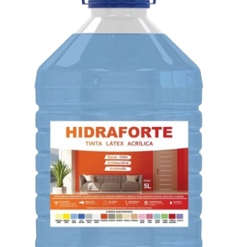 TINTA LATEX AZUL BEBE 5L HIDRAFORTE.