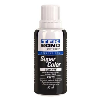 CORANTE PRETO 50ML TEKBOND