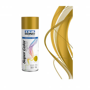 SPRAY OURO MET. 350ML TEKBOND
