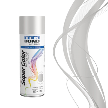 SPRAY PRATA MET. 350 ML TEK BOND