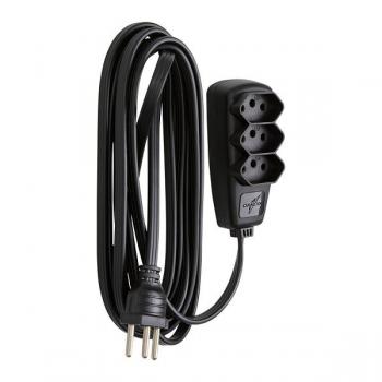 EXTENSÃO SORT PP BR 10A 3X0,075X5M DANEVA