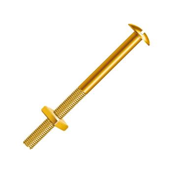 PARAFUSO P/CAMA FENDADO BIC 5/16X140MM