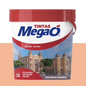 TINTA  ACRILICA PESSEGO 15L MEGAÓ