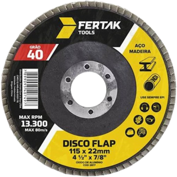 DISCO FLAP G40 4.1/2 115MM FERTAK