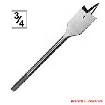 BROCA CHATA MADEIRA 3/4 BOM CORTE