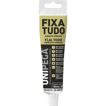 SILICONE FIXA TUDO BRANCO UNIPEGA 80G