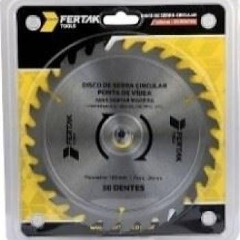 DISCO DE SERRA PARA MADEIRA 180MM X20MM 30 DENTES FERTAK