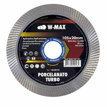 DISCO DIAM CORTE W-MAX 105X22,2 TURBO