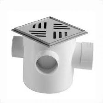 CAIXA SIFONADA GRELHA QUA 100X100X50 ASTRA