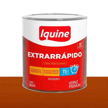 VERNIZ EXTRA RAPIDO MOGNO 900ML IQUINE