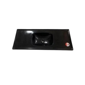 PIA DE 1,20X0,50CM  PRETA FIBRATEX