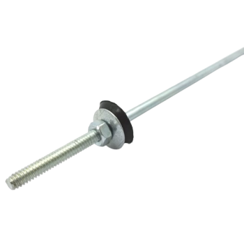 HASTE P/TELHA 1/4X400M  ALUMINIO