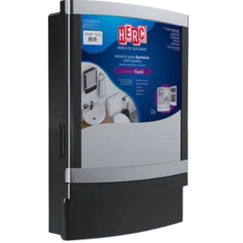 ARMARIO DE BANHEIRO C/ GAV TIVOLI HERC PRETO/