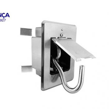 ARMADOR REDE ALIANÇA EMBUTIR INOX POLID