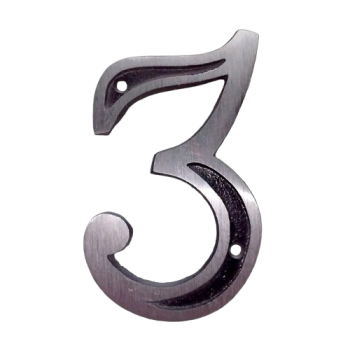 NUMERO RESIDENCIAL ALUM N3 BETEL