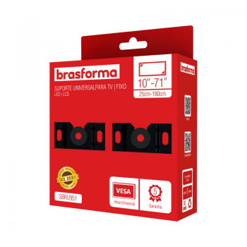 SUPORTE TV FIXO BRASFORMA 10-71P