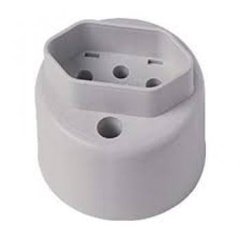 TOMADA SOB EXT REDO BR 10A 2P+T 250V PLUZIE STANDARD