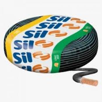 CABO FLEX.02,50MM C/100MT PRETO SIL