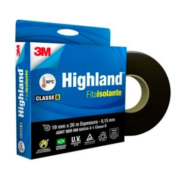 FITA ISOL 19MM X 20M PT HIGHLAND 3M