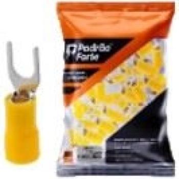 TERMINAL PRE-ISOLADO GARFO 1.5-2.5MMX6.5MM PADRAO FORTE