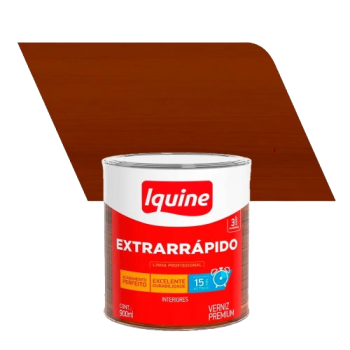 VERNIZ EXTRA RAPIDO IMBUIA  900ML IQUINE