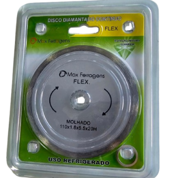 DISCO 110MM 4.3/8 DIAMANT LISO MAX FERRAGENS