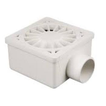 RALO QUADRADO SIFON C/ SAIDA LATERAL BCO